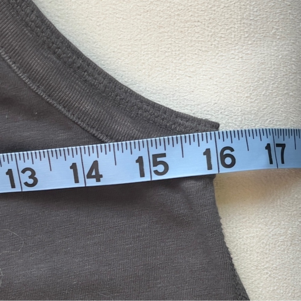 Aerie Asymmetrical Charcoal Dress - Picture 5 of 6